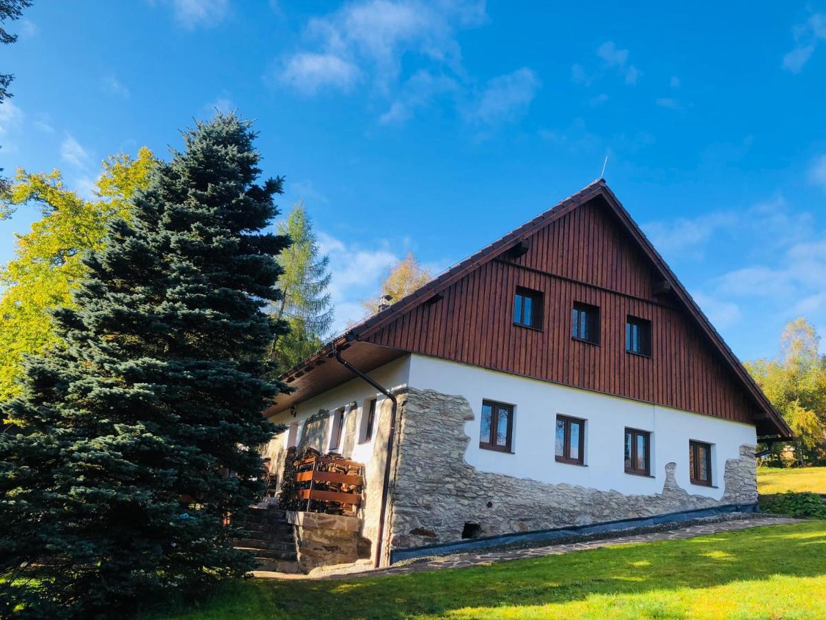 Chalupa U Sjezdovky, Zadov 22 Stachy Exterior photo